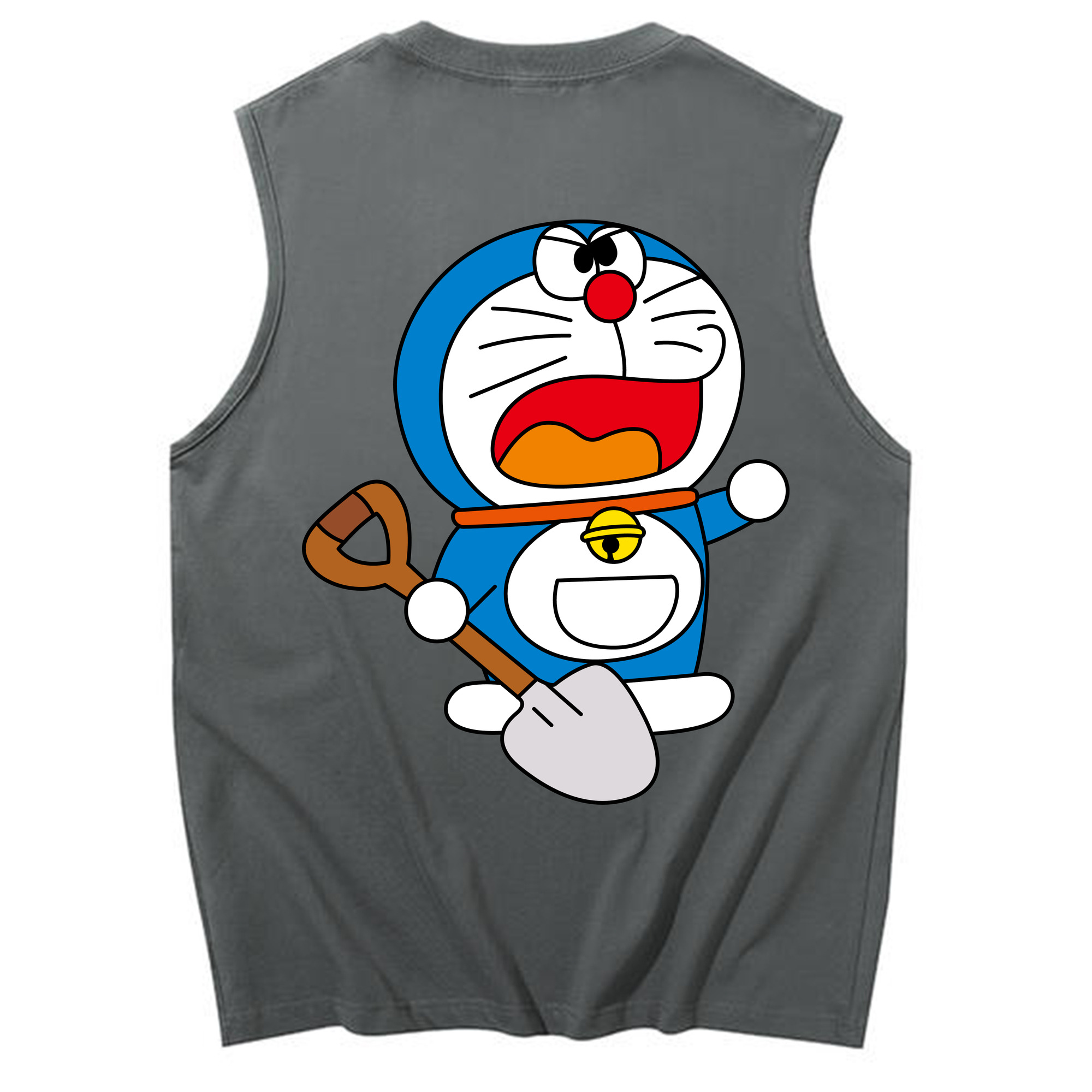 （画像用） ドラえもん Doraemon コットン100％タンクトップ（背面プリント）